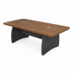 Chefzimmer-Konferenztisch Premium – Modernes & elegantes Design für Management & Besprechungsräume (2000×1000×750 mm)